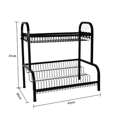 STORFEX 2 Tier Spice Racks Countertop Organizer