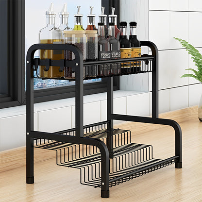 STORFEX 2 Tier Spice Racks Countertop Organizer