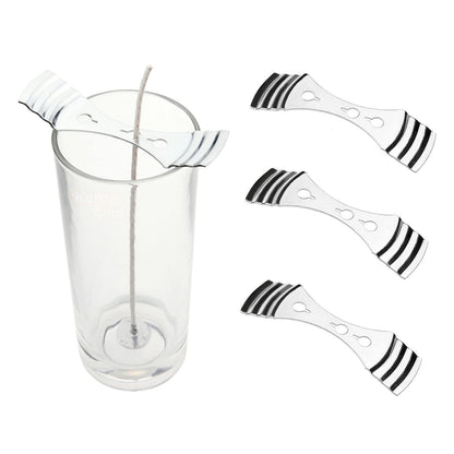 Stainless Steel Reusable Wick Holder for DIY Candle Making