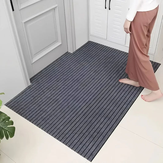 Modern Minimalist Square Floor Mat Durable Non Slip Indoor Outdoor Use