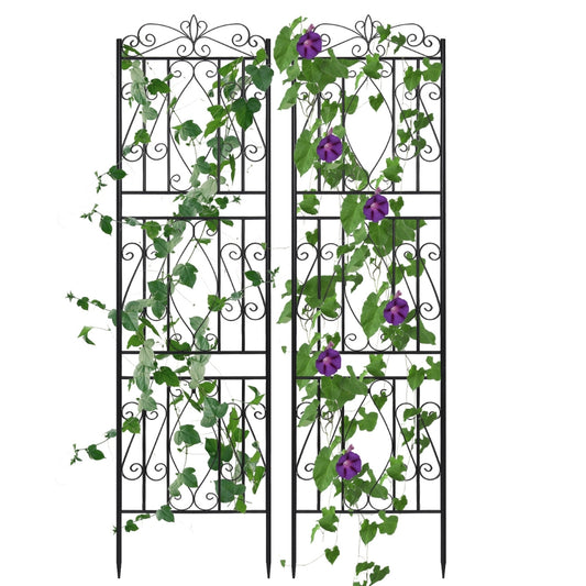 6 Panel Garden Border Trellis for Climbing Plants