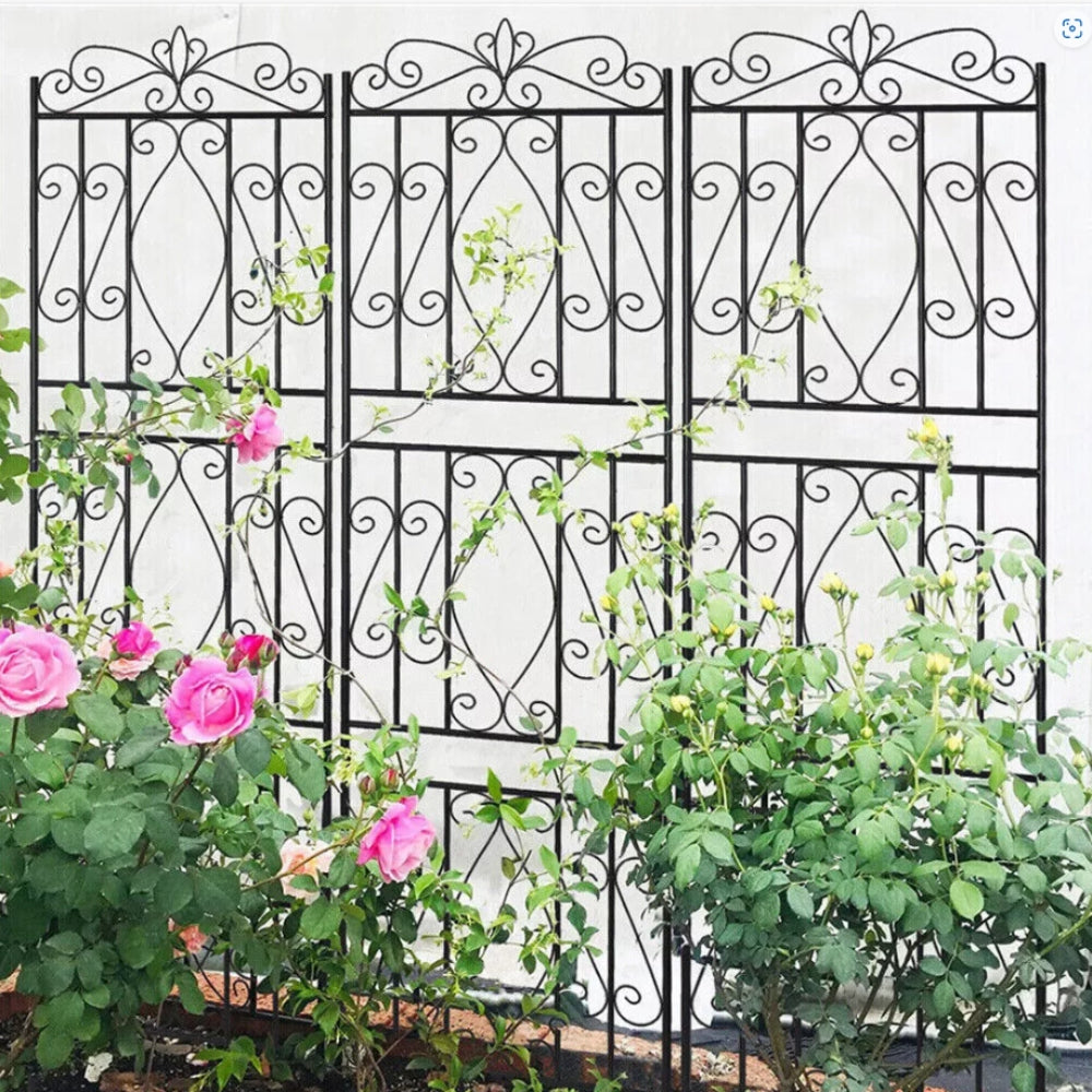 6 Panel Garden Border Trellis for Climbing Plants