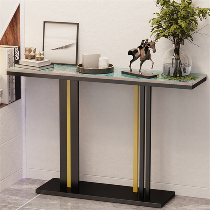 Stylish Marble Console Table for Living Room