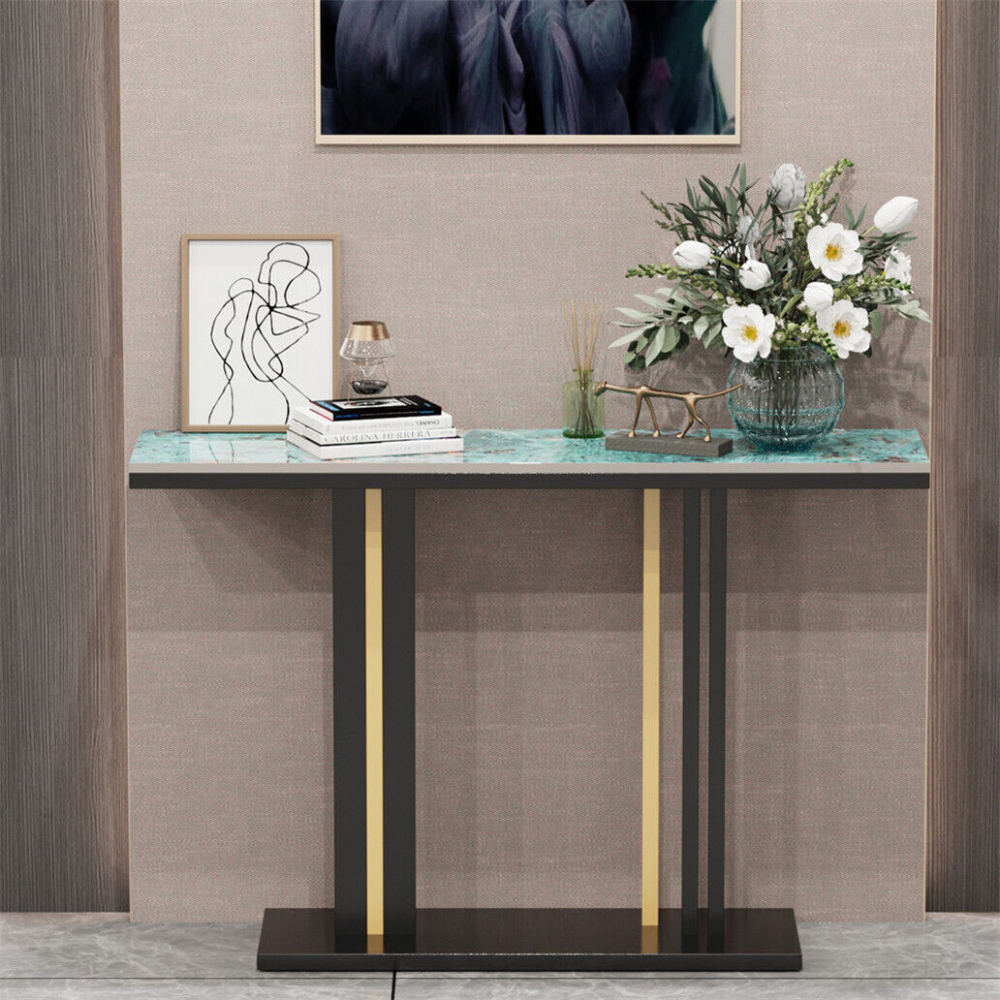 Stylish Marble Console Table for Living Room