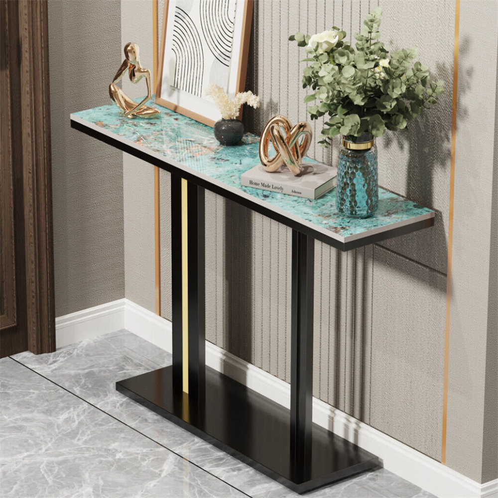 Stylish Marble Console Table for Living Room