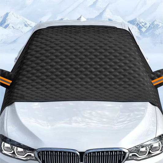 Large Magnetic Snow Cover for Car Windshield