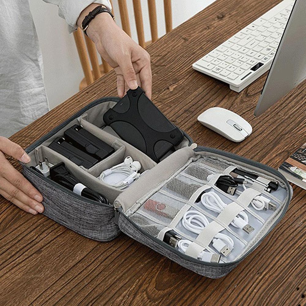 Waterproof Cable Storage Bag for Digital Devices