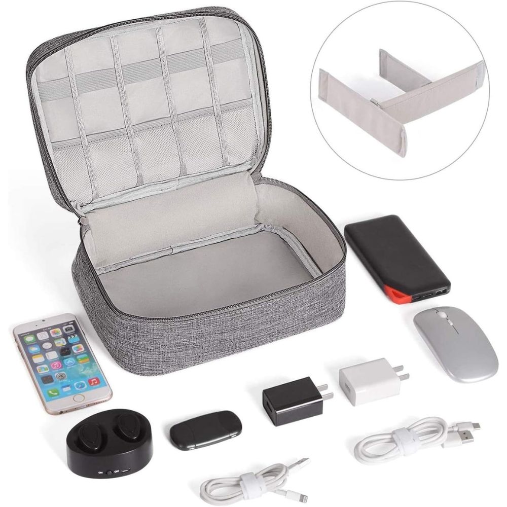 Waterproof Cable Storage Bag for Digital Devices