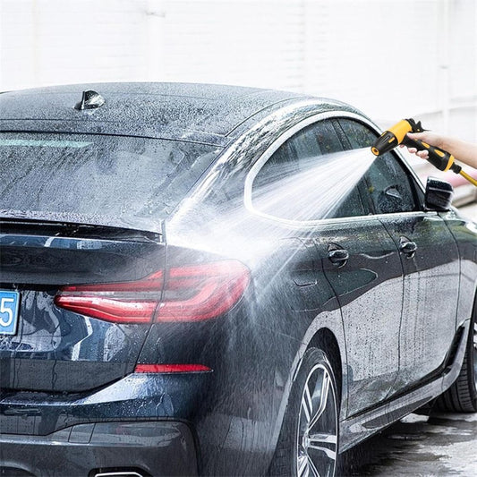 High-Pressure Telescopic Water Hose Set for Efficient Car Washing