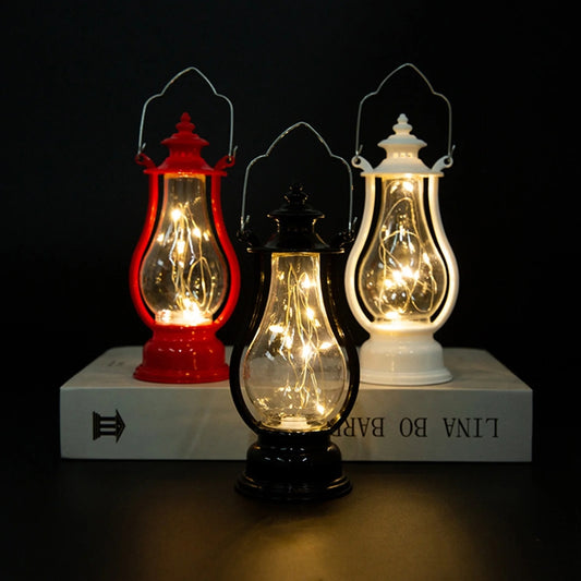 Led Retro Small Oil Lamp Multicolor Interior Decorative Desk Lamp