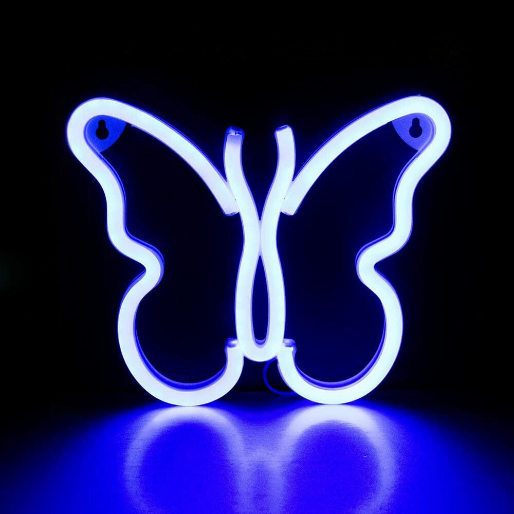 USB Battery LED Neon Lights Sign for Wall Art Decoration Hanging Neon Sign