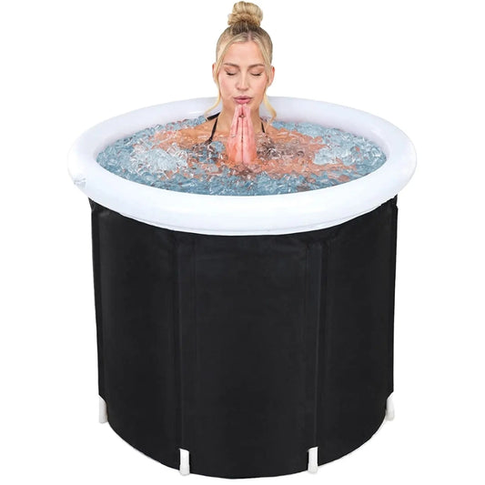 Portable Ice Bath for Recovery Cold Water Therapy Tub