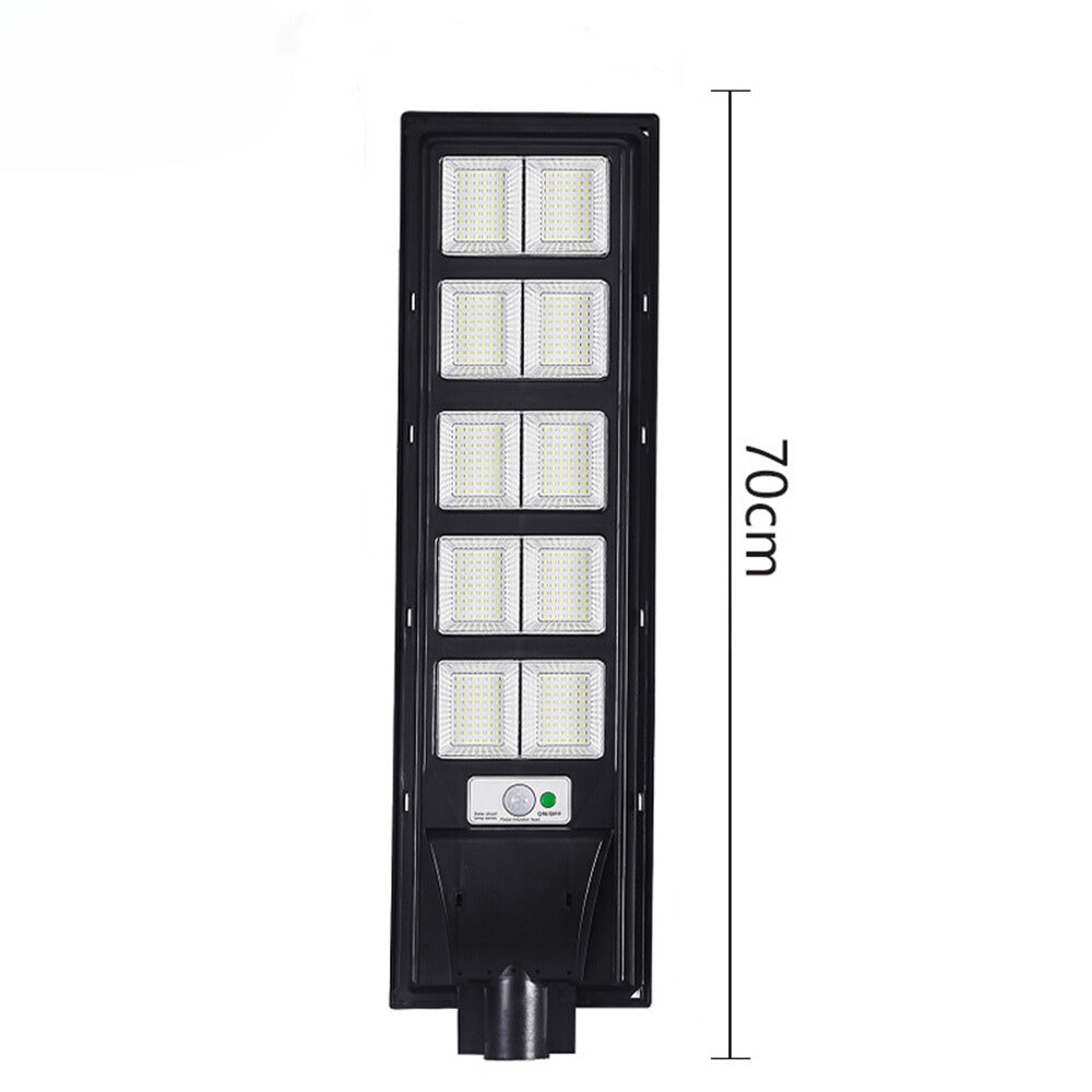 Solar Street LED Light Radar Sensor Remote Outdoor Garden Yard Flood Wall Lamp