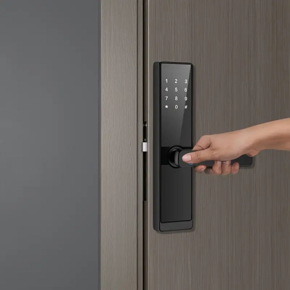 WIFI Digital Smart Door Lock Electronic Fingerprint Password Key Lock