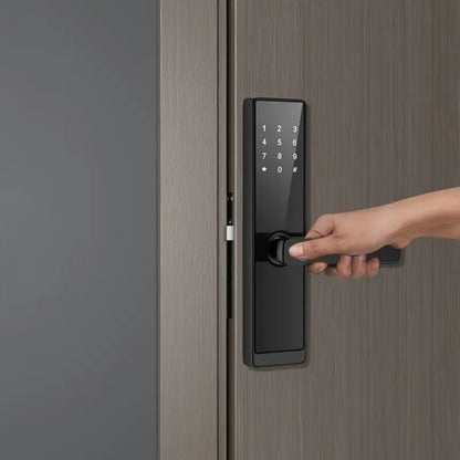 WIFI Digital Smart Door Lock Electronic Fingerprint Password Key Lock