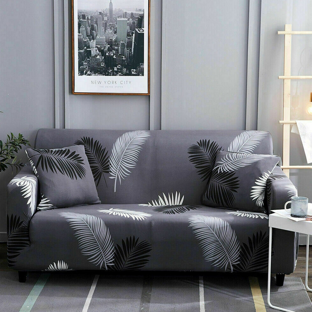 2 Seater Sofa Stretchable Non Slip Flexible Spandex Protector