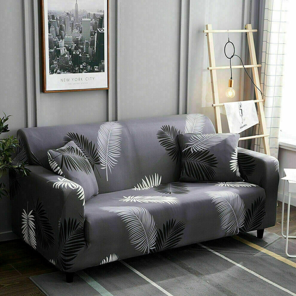 2 Seater Sofa Stretchable Non Slip Flexible Spandex Protector