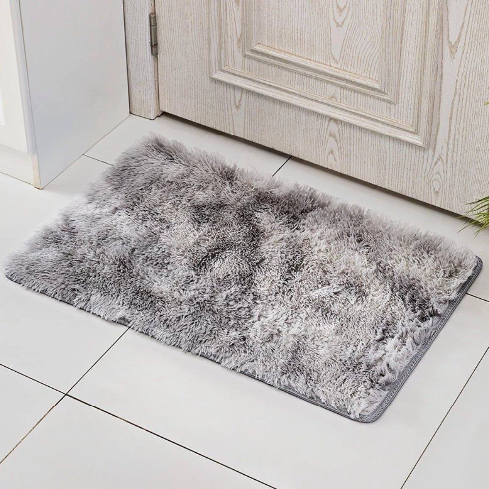 New Plush Floor Carpet Fluffy Area Rug Pad Mat Shaggy For Bedroom Living Room