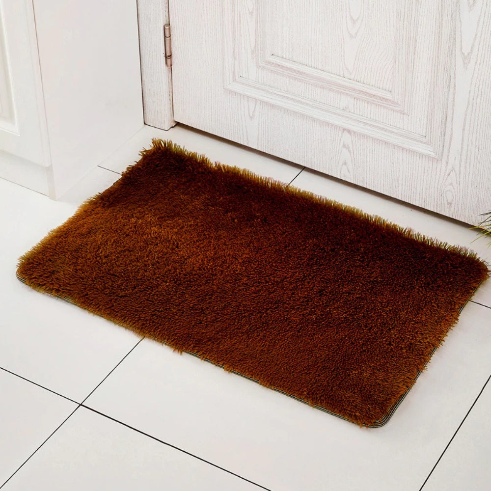 New Plush Floor Carpet Fluffy Area Rug Pad Mat Shaggy For Bedroom Living Room