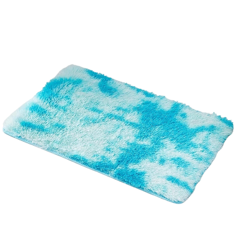 New Plush Floor Carpet Fluffy Area Rug Pad Mat Shaggy For Bedroom Living Room