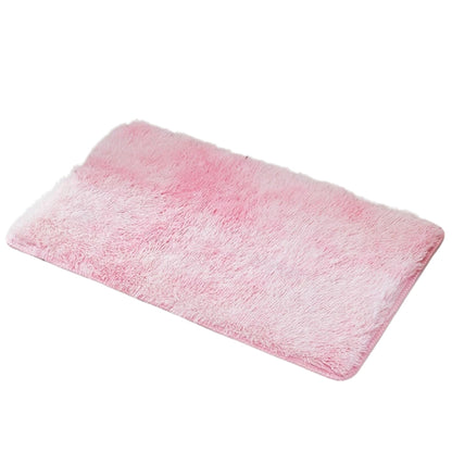 New Plush Floor Carpet Fluffy Area Rug Pad Mat Shaggy For Bedroom Living Room