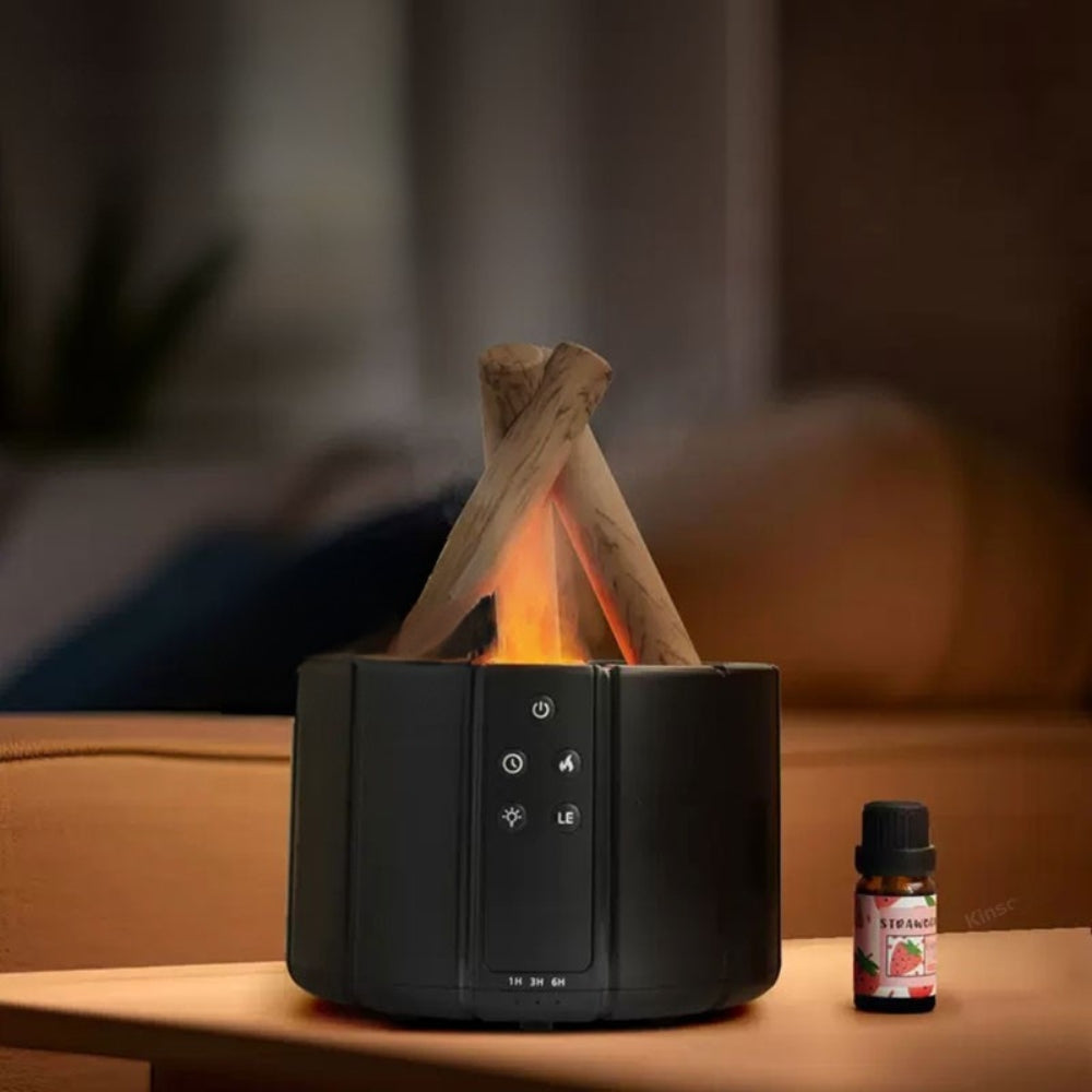 Simulated Campfire Aroma Diffuser Bonfire Air Humidifier