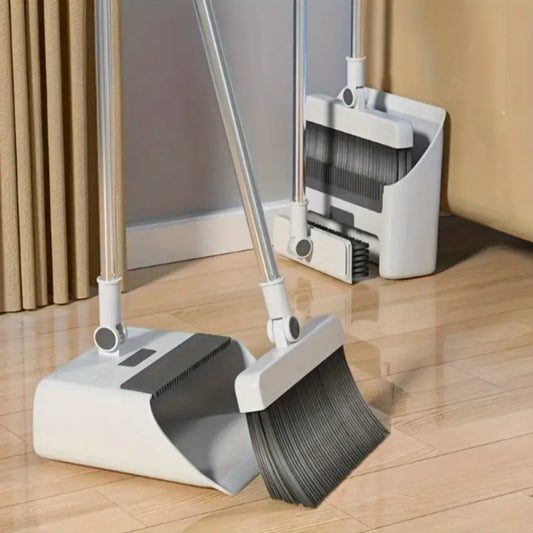 Non Stick Broom Dustpan Floor Brush Set