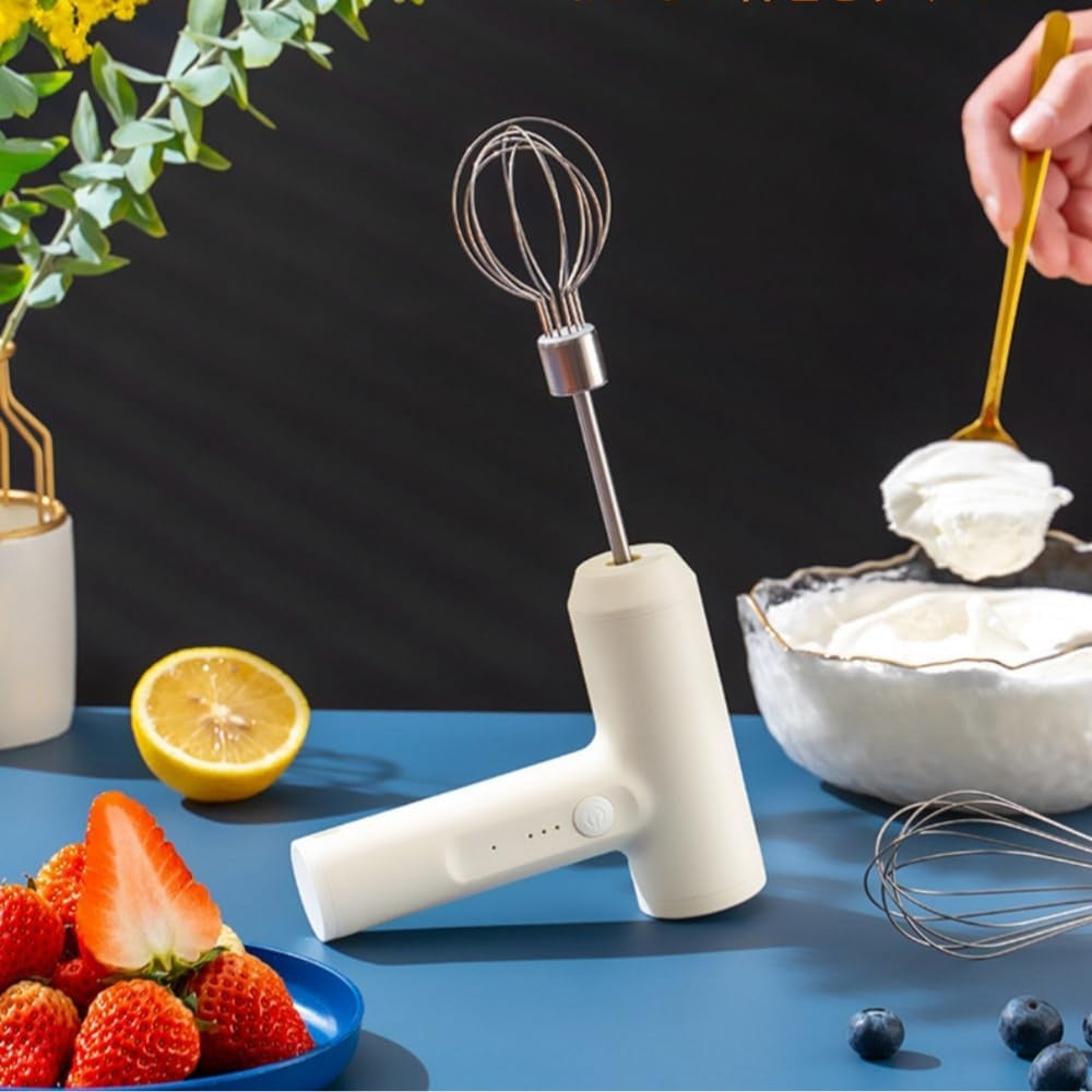 Portable Wireless 3 Speed Food Mixer