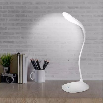 Rechargeable LED Desk Light Touch Sensor Bedside Table Reading Lamp