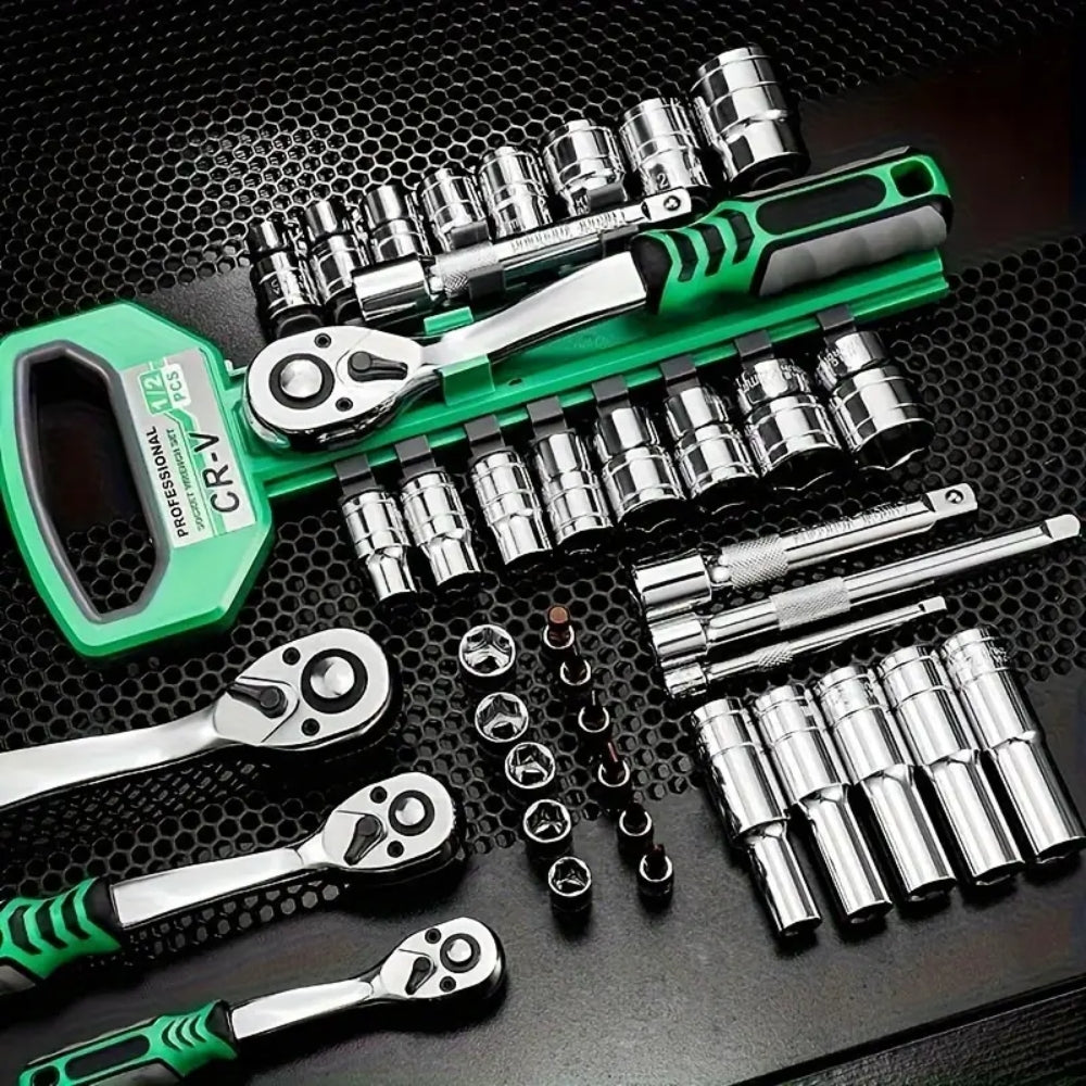 Ratchet Socket Wrench Set