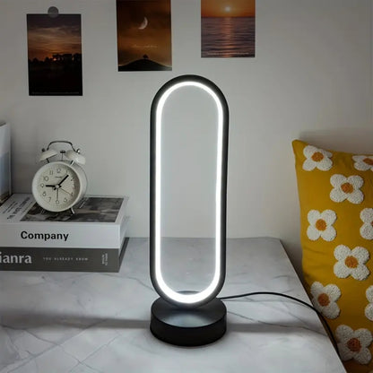 3 Color Dimmable Ring Lamp for Bedroom